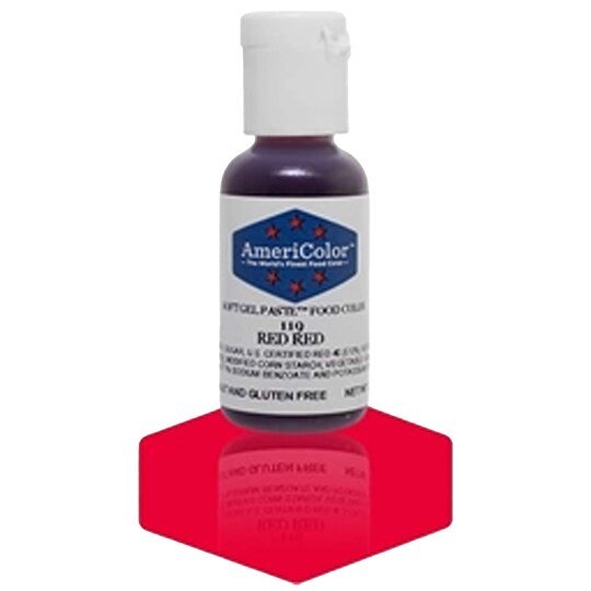 Red Red Soft Gel Paste Food Color for Bold and Vibrant Coloring in Cakes and Desserts